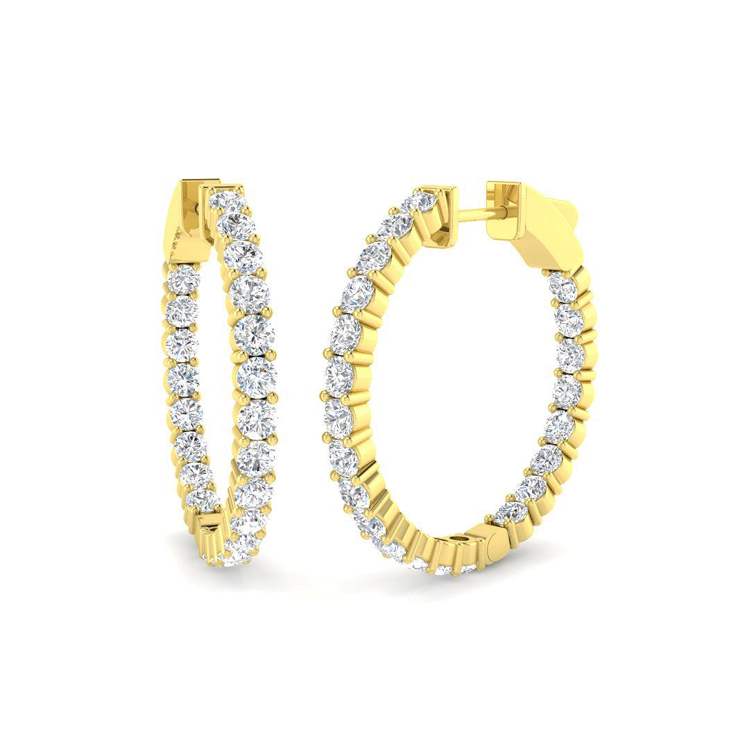 SE6527 — Earrings - 9k Yellow Gold