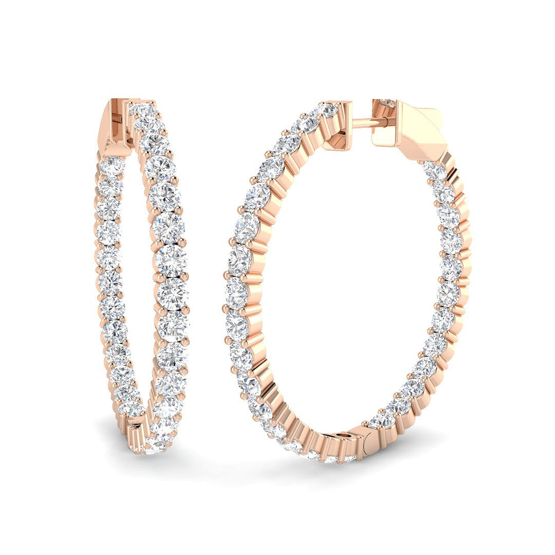 SE6528 — Earrings - 9k Rose Gold