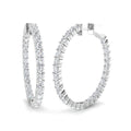SE6528 — Earrings - 9k White Gold