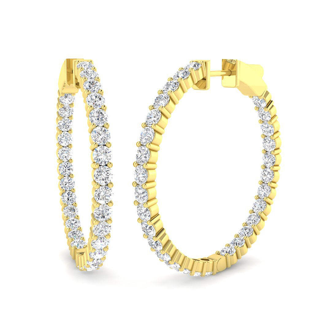 SE6528 — Earrings - 9k Yellow Gold