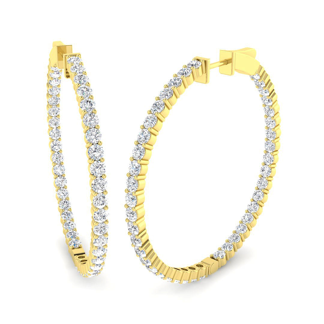 SE6529 — Earrings - 9k Yellow Gold