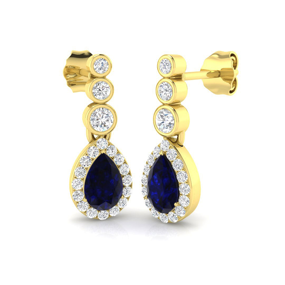 SE6537 — Earrings - 9k Yellow Gold