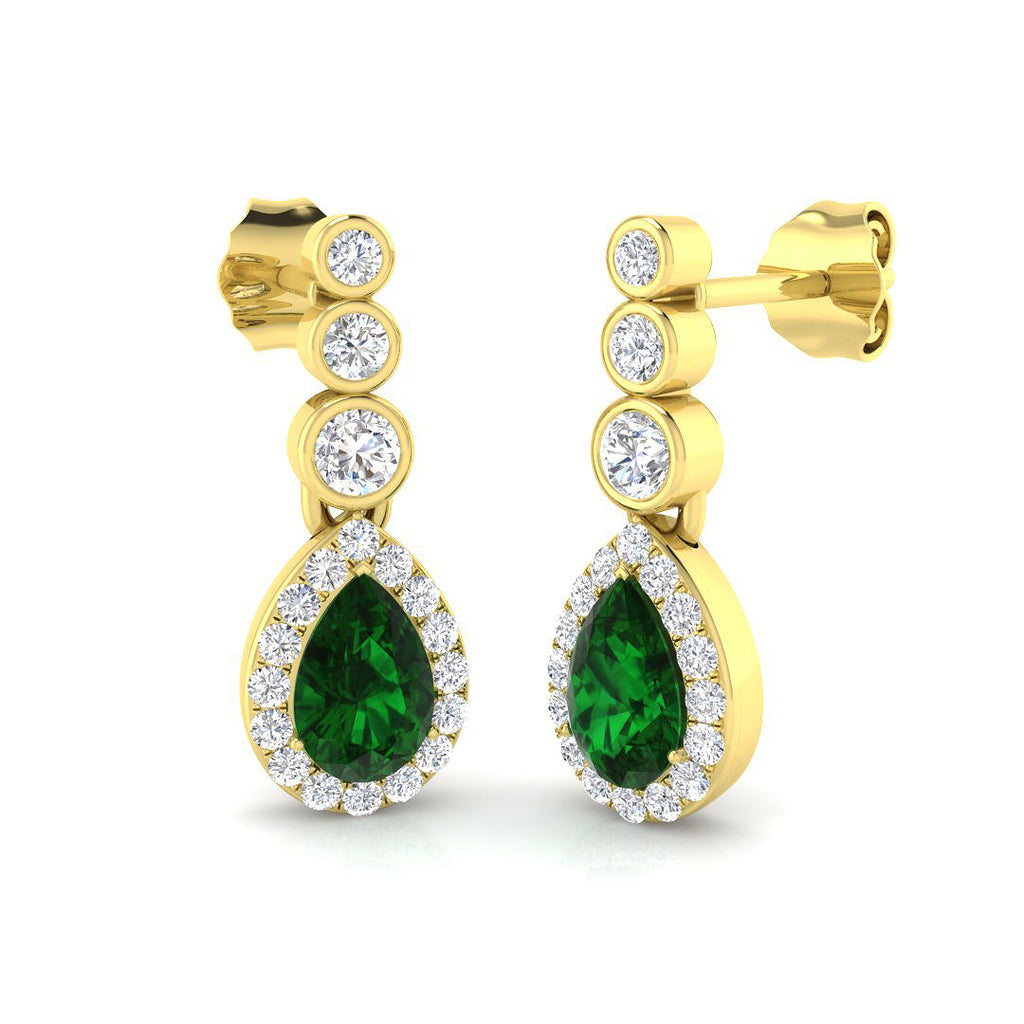 SE6537 — Earrings - 9k Yellow Gold