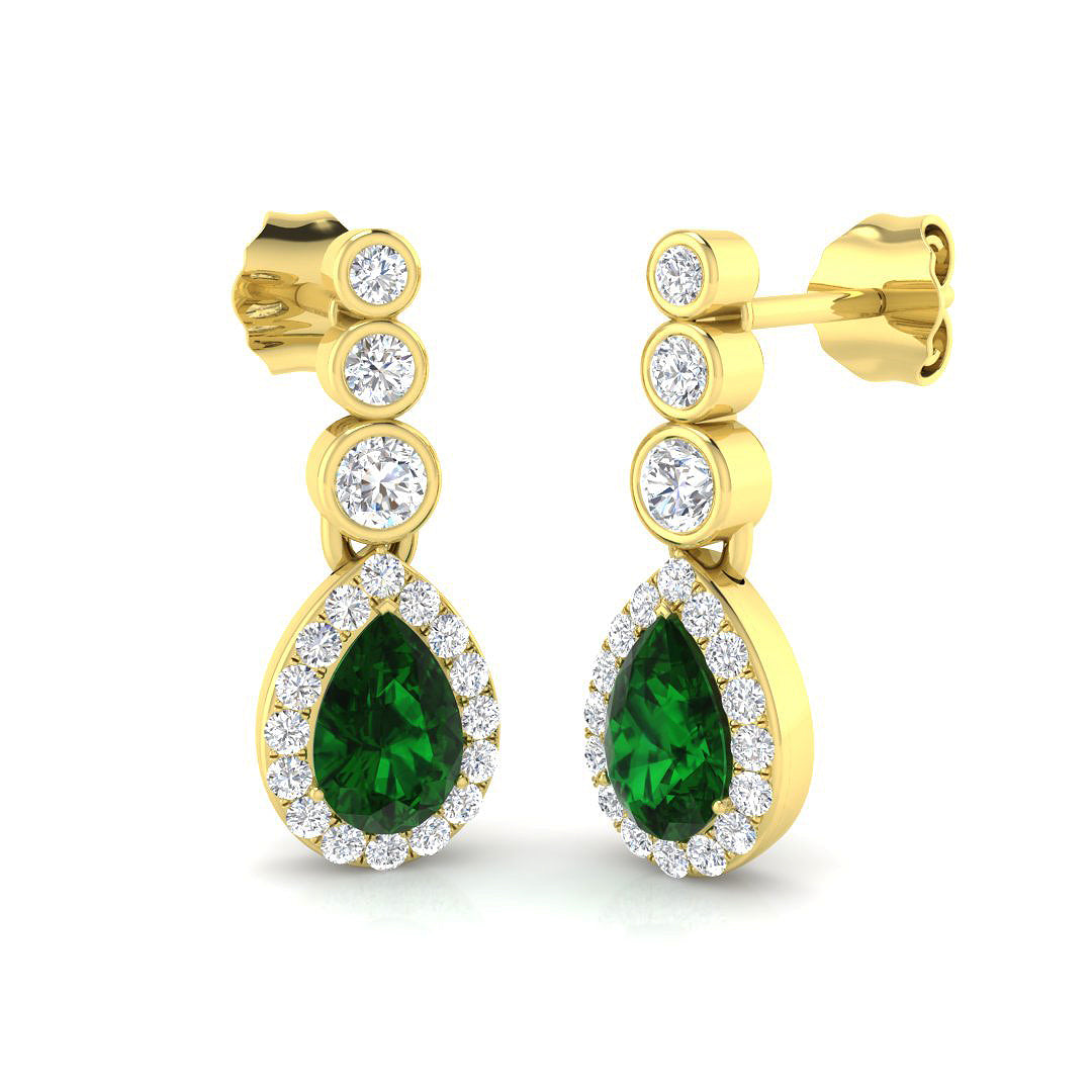 SE6537 — Earrings - 9k Yellow Gold