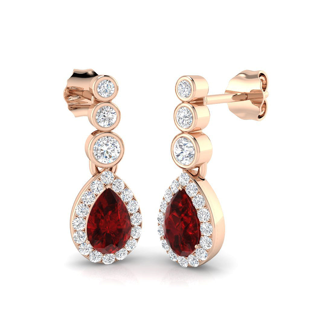 SE6537 — Earrings - 9k Rose Gold