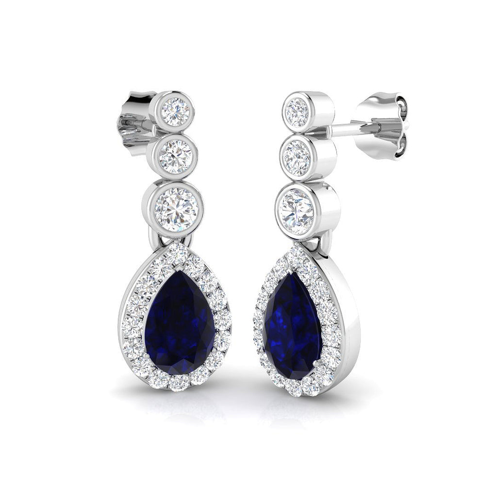 SE6538 — Earrings - 9k White Gold