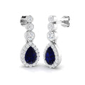 SE6538 — Earrings - 9k White Gold