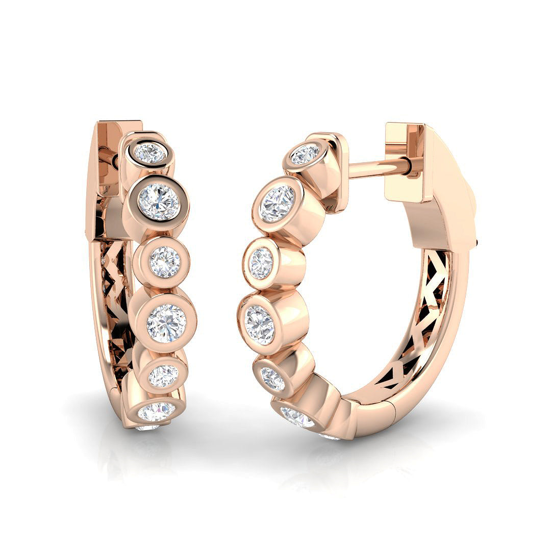 SE6543 — Earrings - 9k Rose Gold
