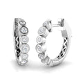 SE6543 — Earrings - 9k White Gold