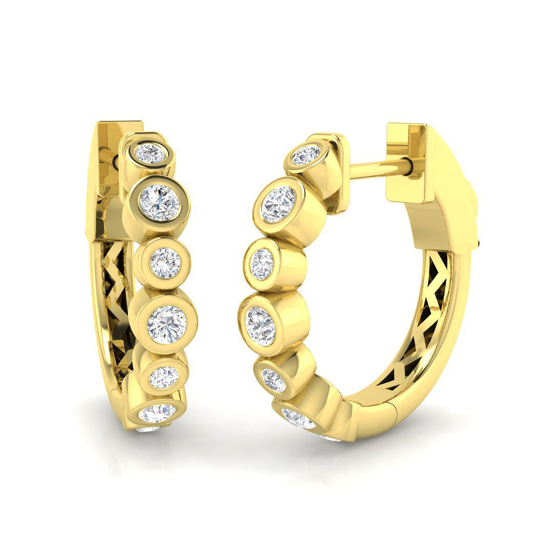 SE6543 — Earrings - 9k Yellow Gold