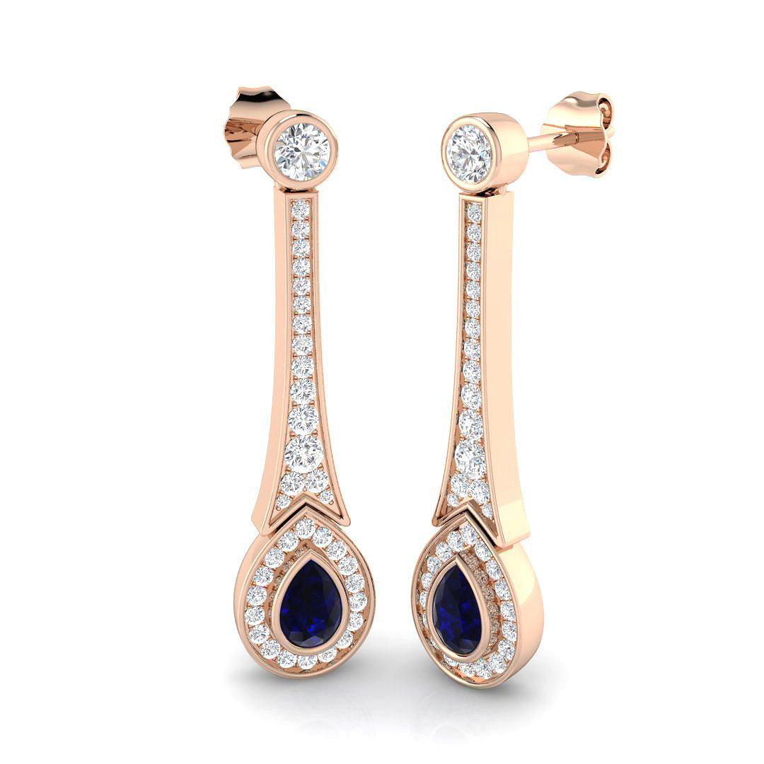 SE6545 — Earrings - 9k Rose Gold