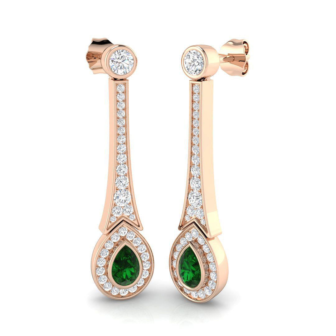 SE6545 — Earrings - 9k Rose Gold