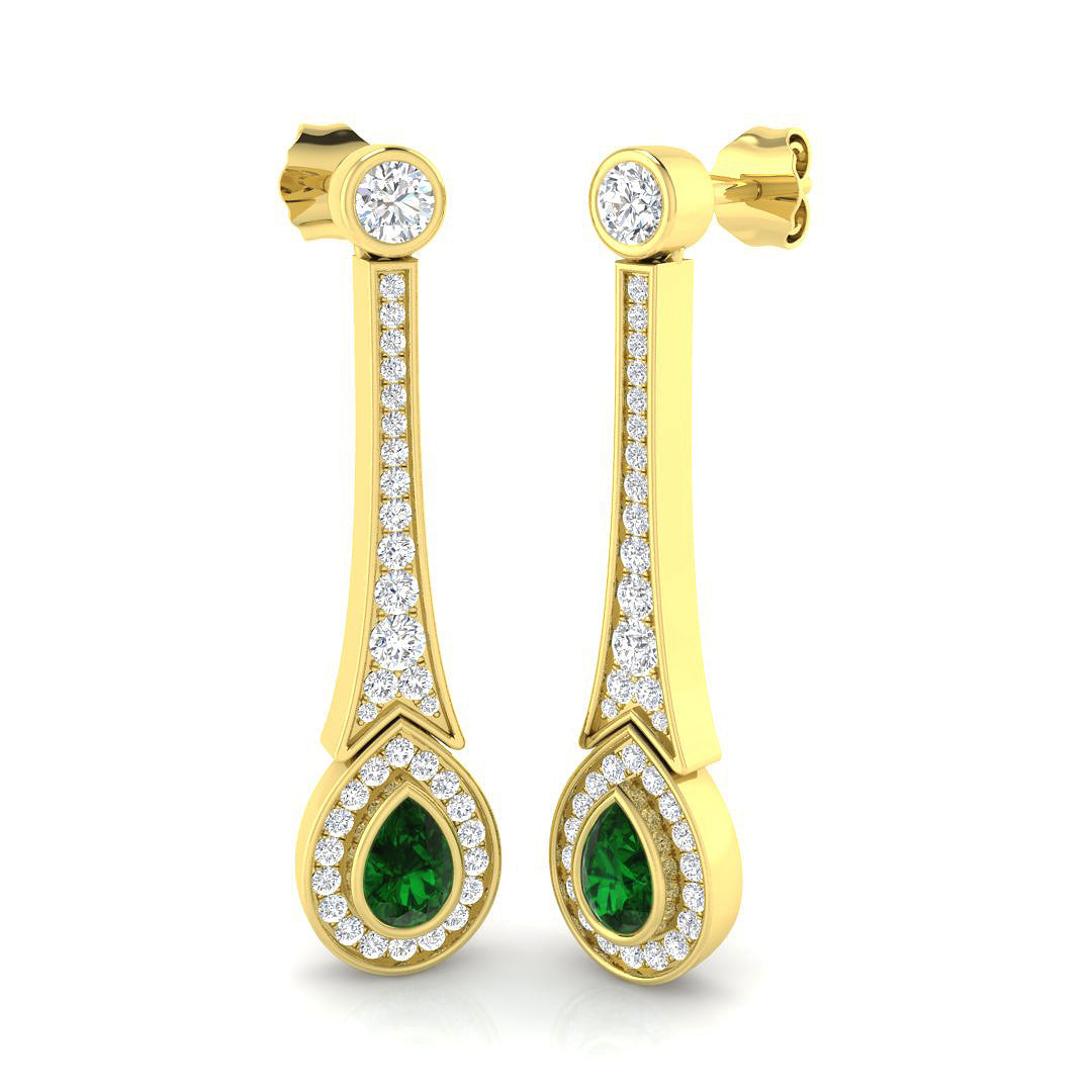 SE6545 — Earrings - 9k Yellow Gold