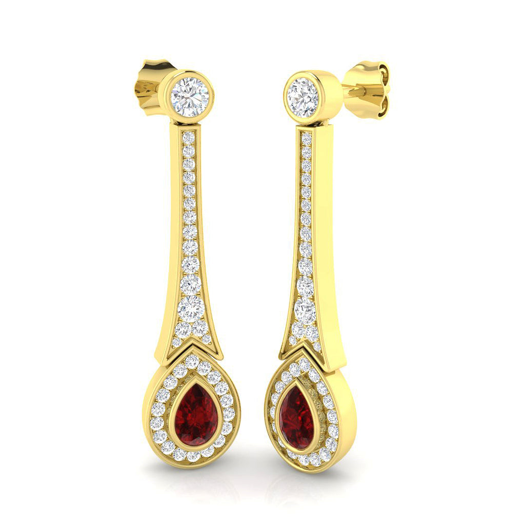 SE6545 — Earrings - 9k Yellow Gold