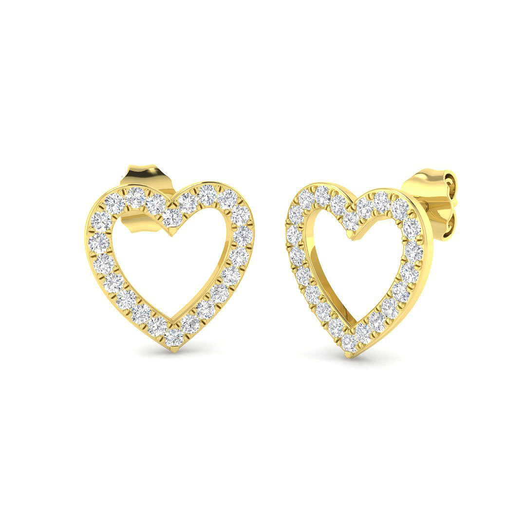 SE6546 — Earrings - 9k Yellow Gold