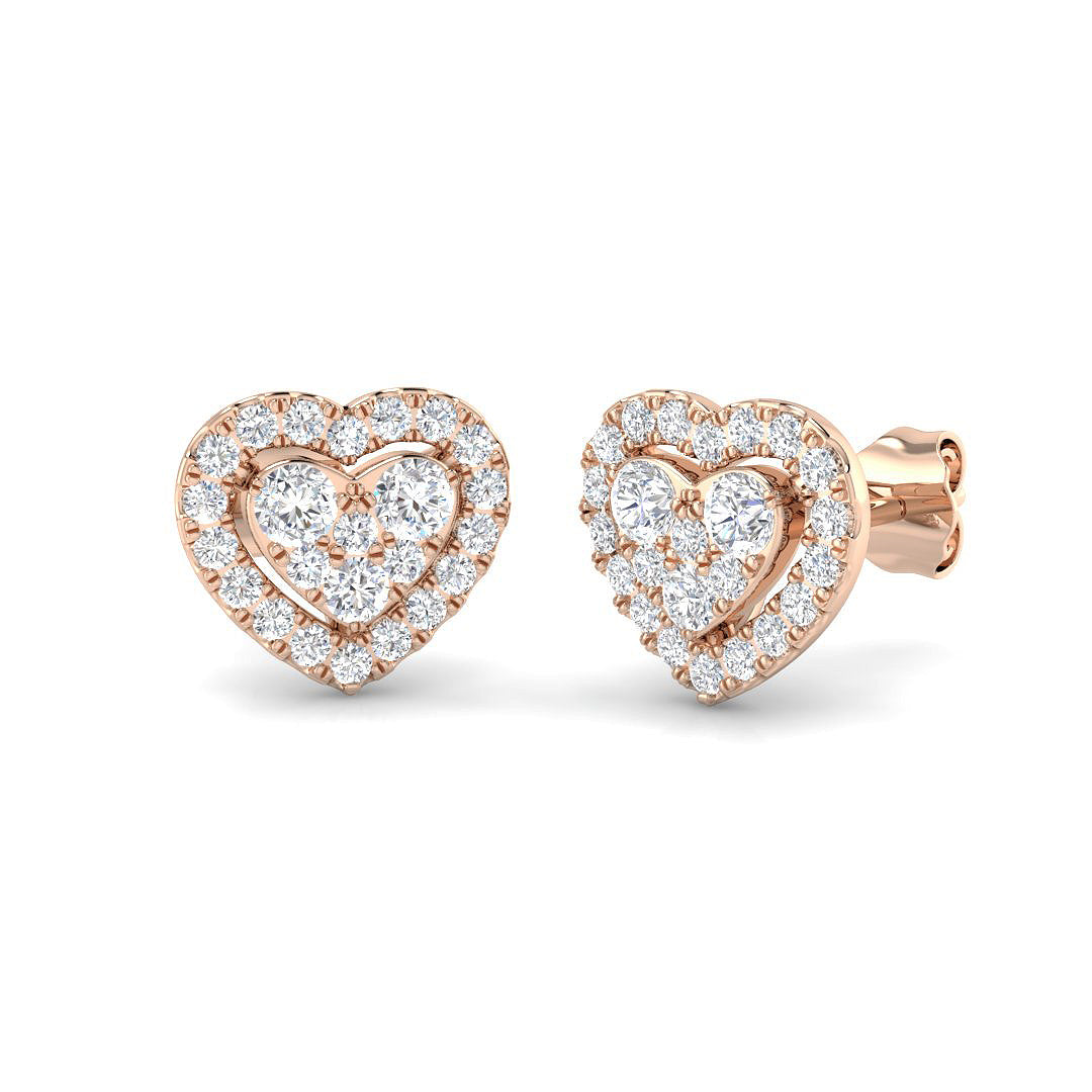 SE6548 — Earrings - 9k Rose Gold