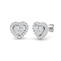 SE6548 — Earrings - 9k White Gold