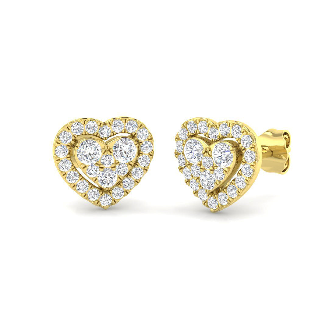 SE6548 — Earrings - 9k Yellow Gold