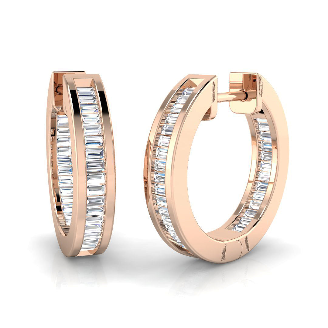 SE6550 — Earrings - 9k Rose Gold