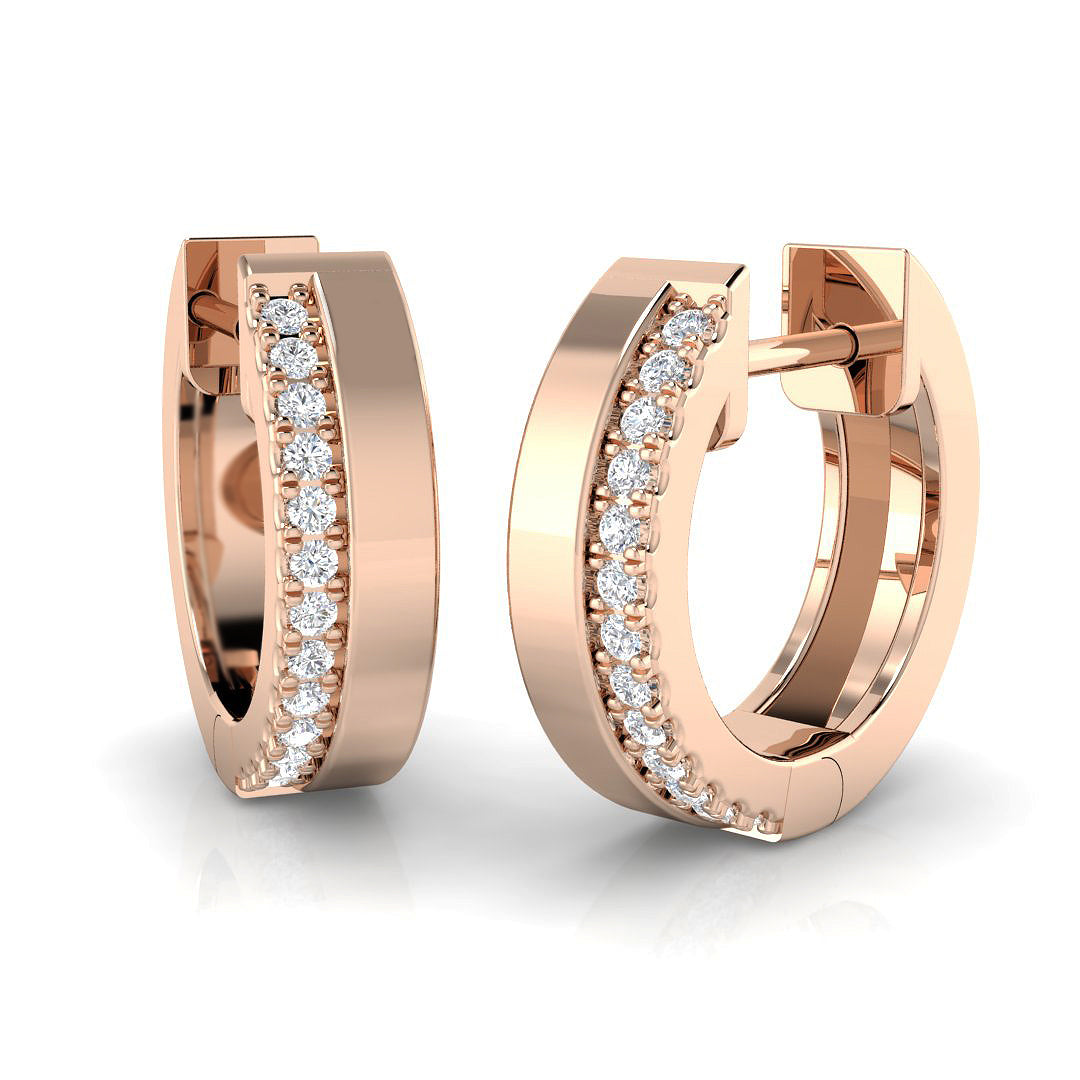 SE6561 — Earrings - 9k Rose Gold