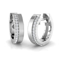 SE6561 — Earrings - 9k White Gold