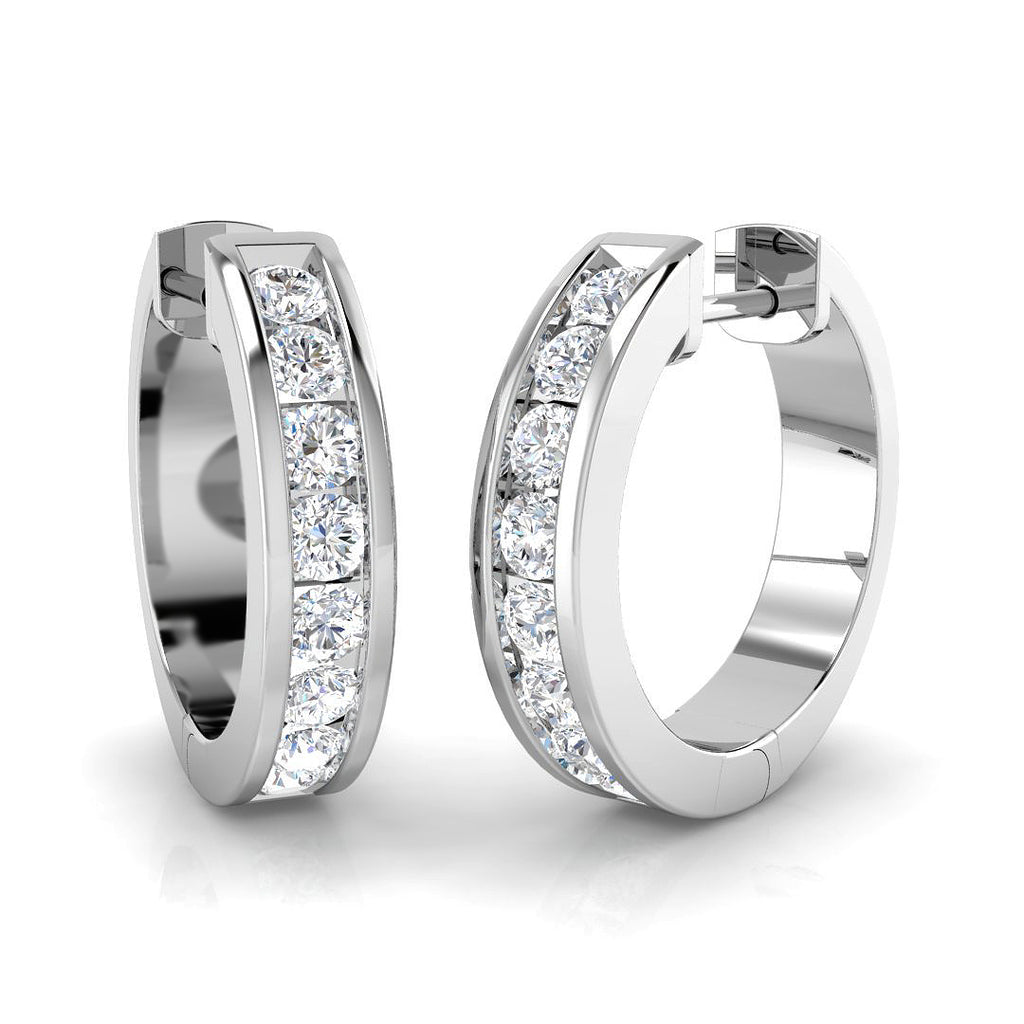 SE6562 — Earrings - 9k White Gold