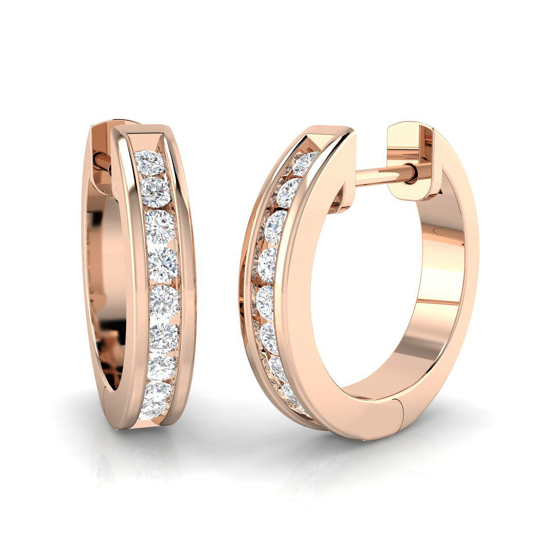 SE6563 — Earrings - 9k Rose Gold