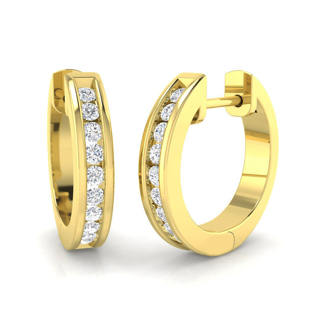 SE6563 — Earrings - 9k Yellow Gold
