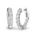 SE6567 — Earrings - 9k White Gold