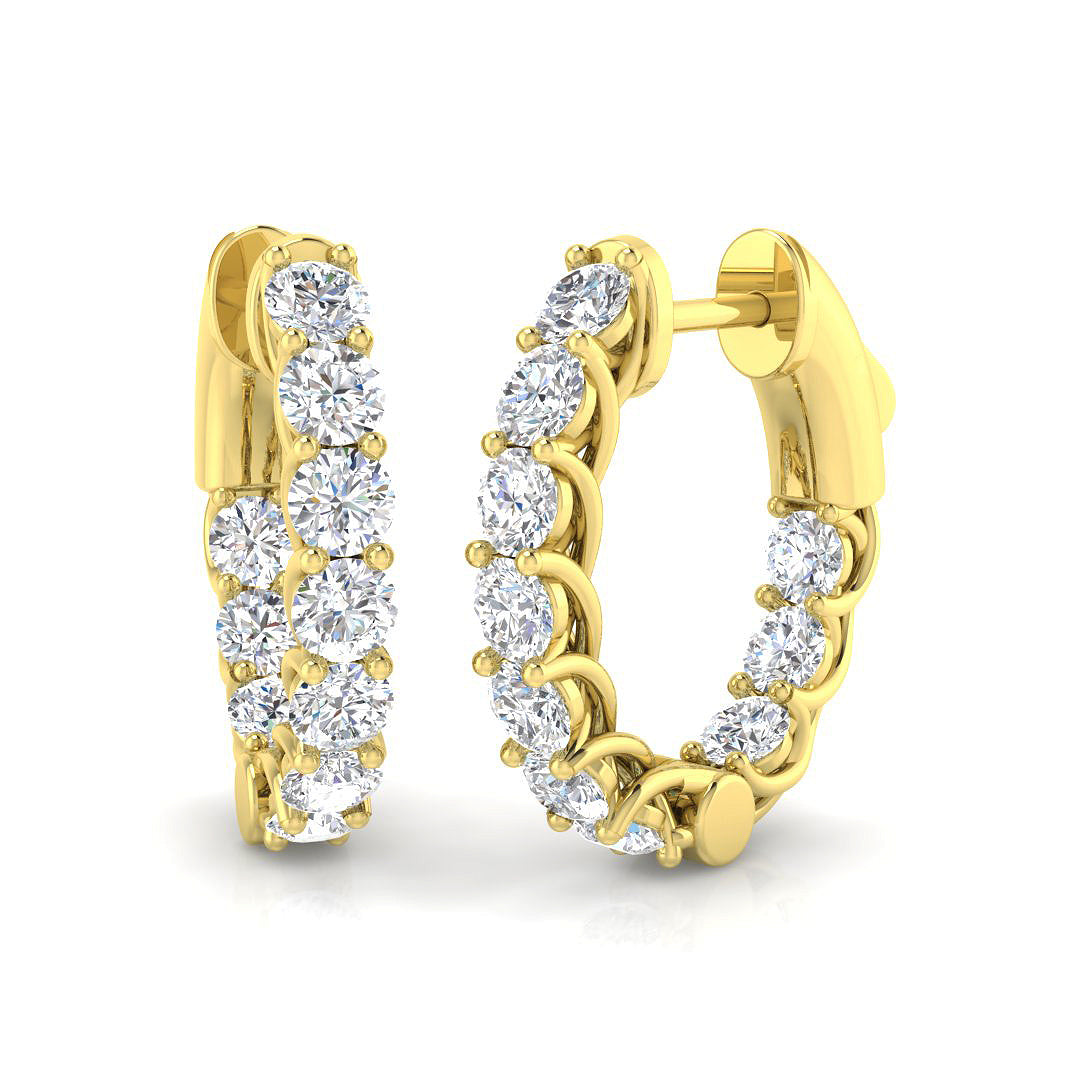 SE6567 — Earrings - 9k Yellow Gold