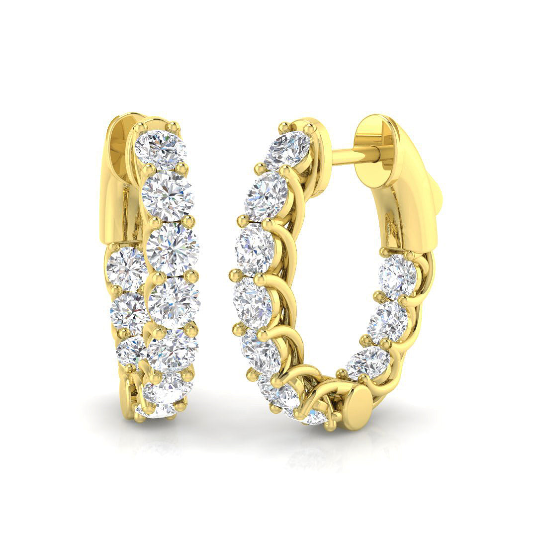 SE6568 — Earrings - 9k Yellow Gold