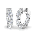 SE6569 — Earrings - 9k White Gold