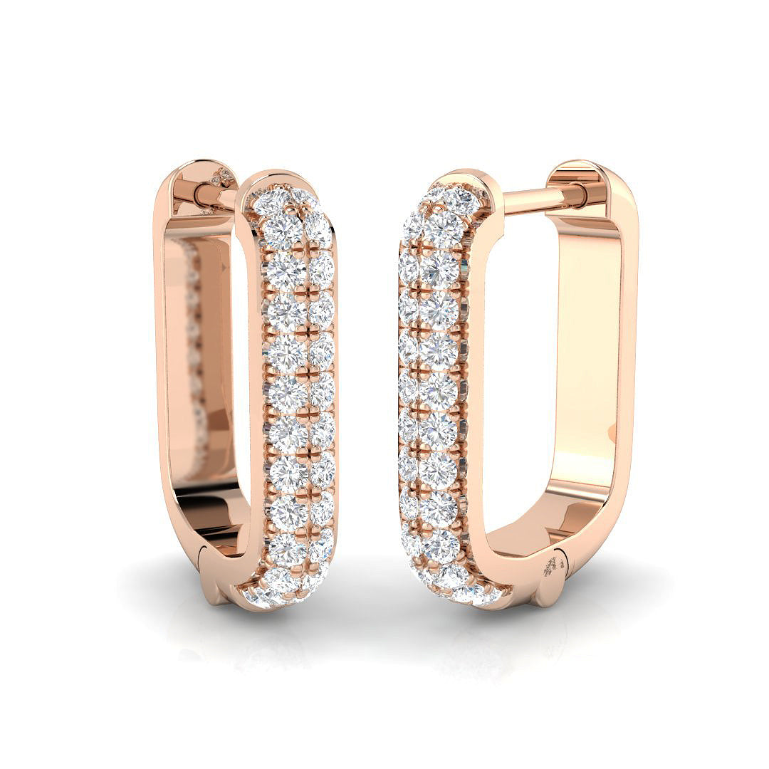 SE6570 — Earrings - 9k Rose Gold