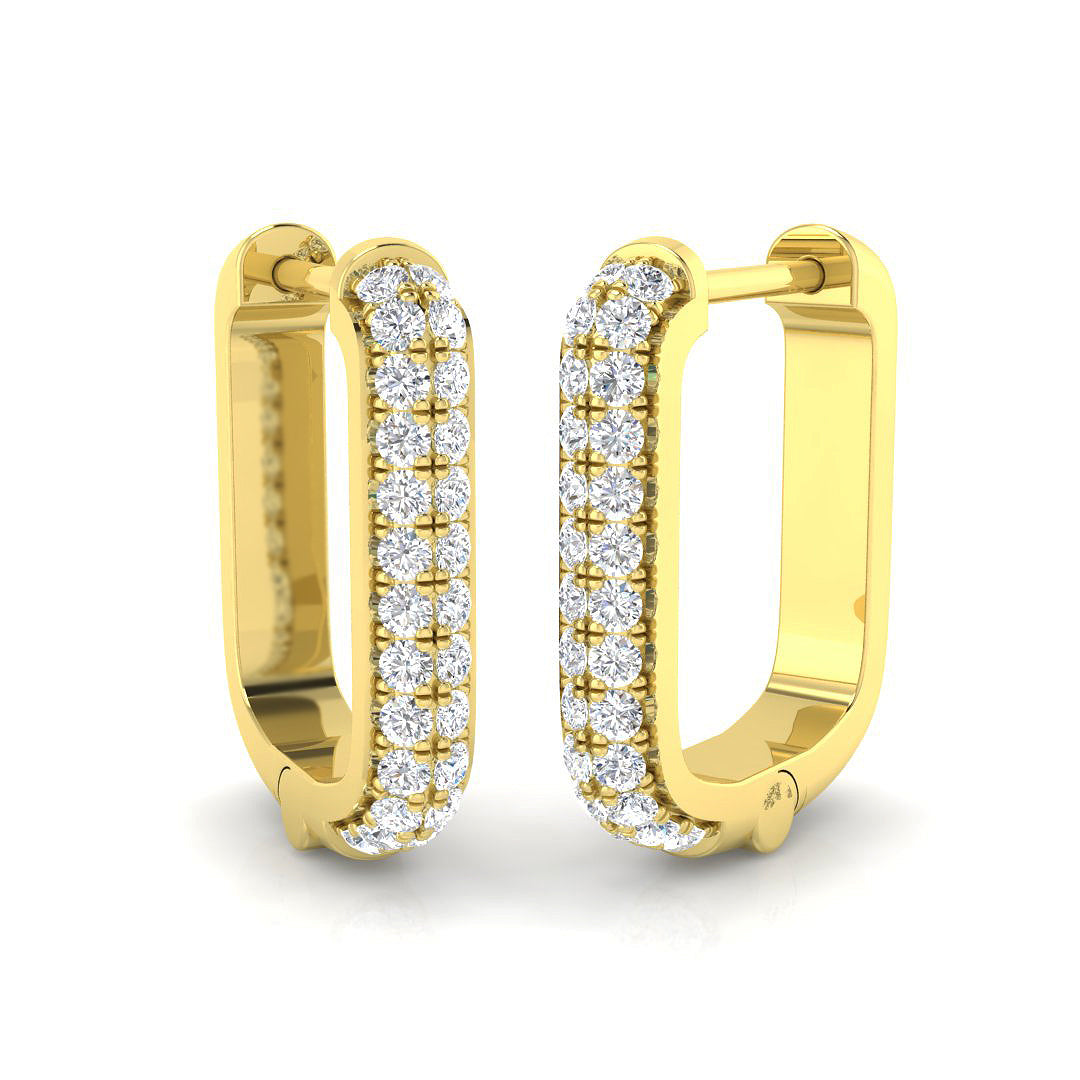 SE6570 — Earrings - 9k Yellow Gold