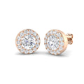 SE6571-6.5MM — Earrings - 9k Rose Gold