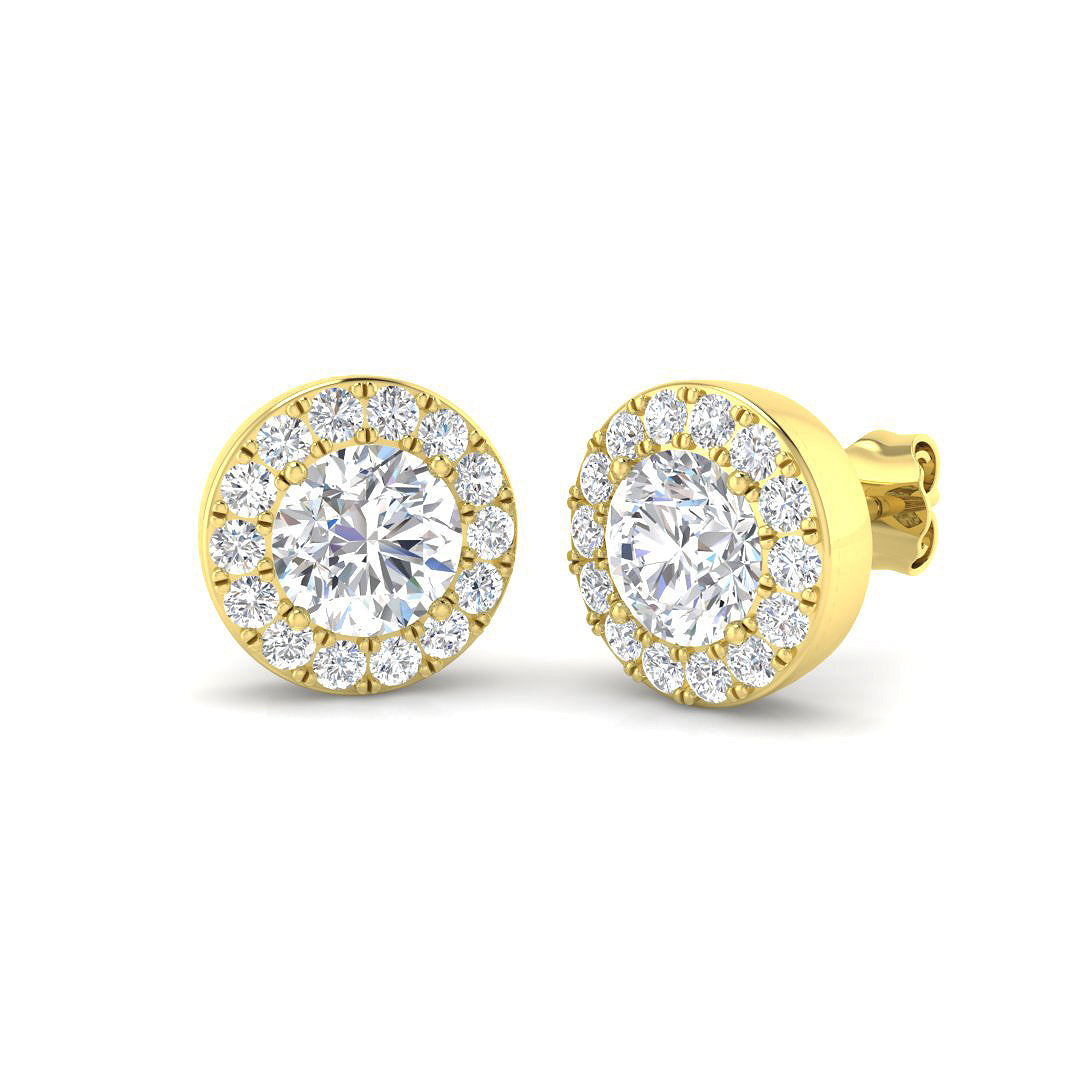SE6571-6.5MM — Earrings - 9k Yellow Gold