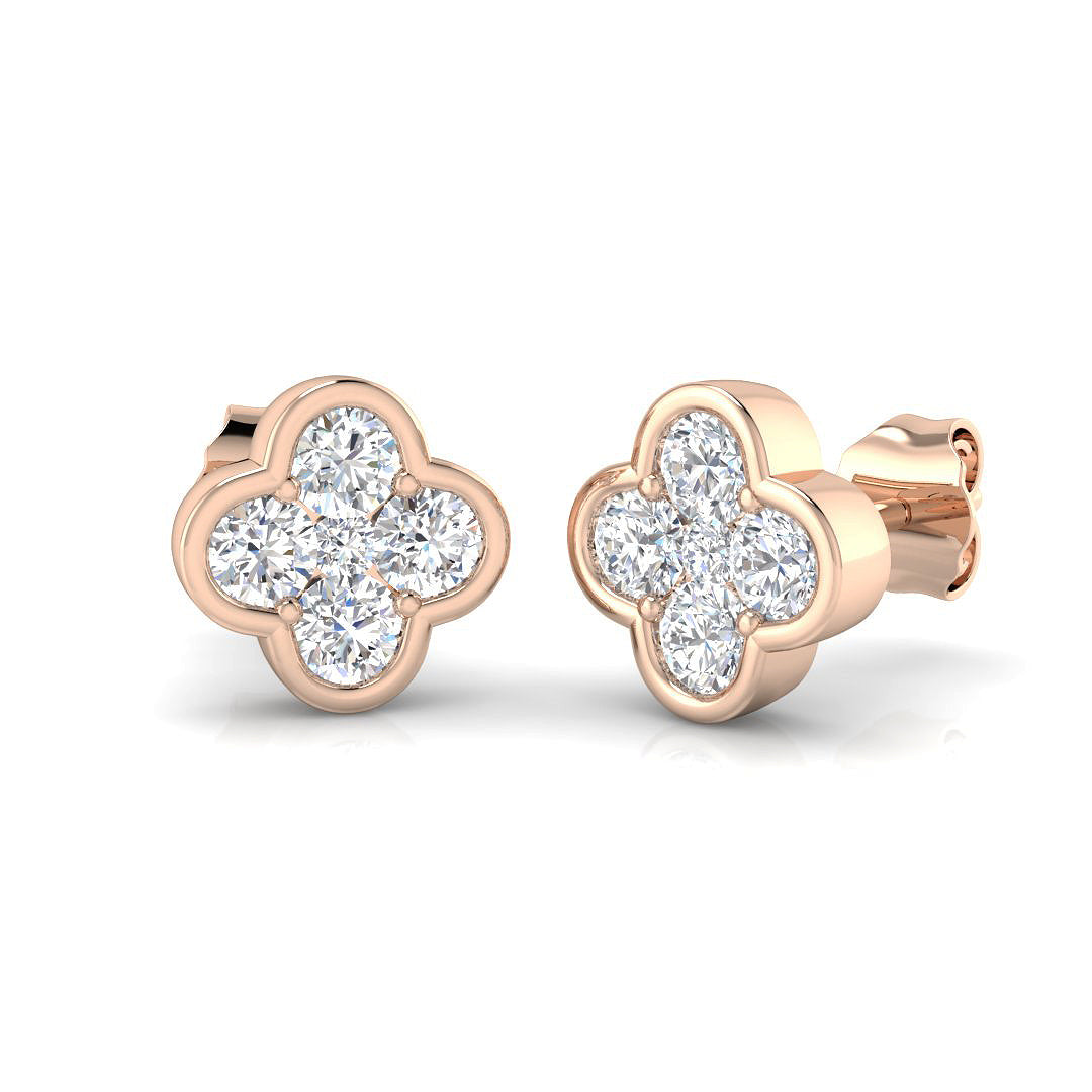 SE6572 — Earrings - 9k Rose Gold