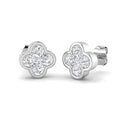 SE6572 — Earrings - 9k White Gold