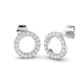 SE6573 — Earrings - 9k White Gold