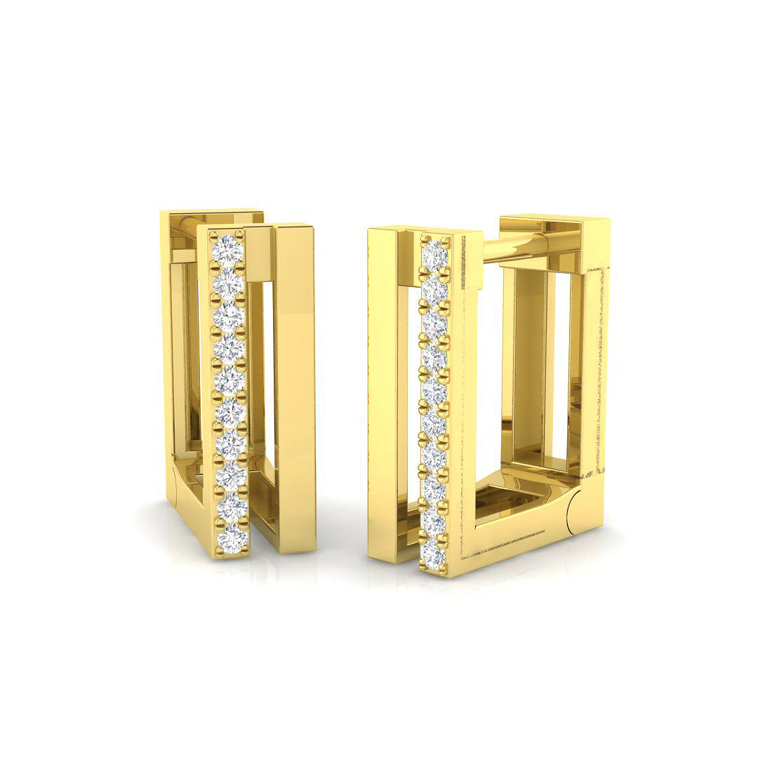 SE6576 — Earrings - 9k Yellow Gold
