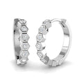 SE6577 — Earrings - 9k White Gold