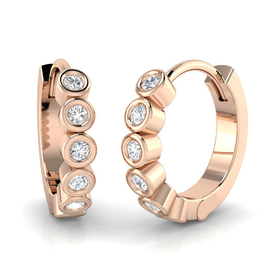SE6579 — Earrings - 9k Rose Gold