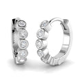 SE6579 — Earrings - 9k White Gold