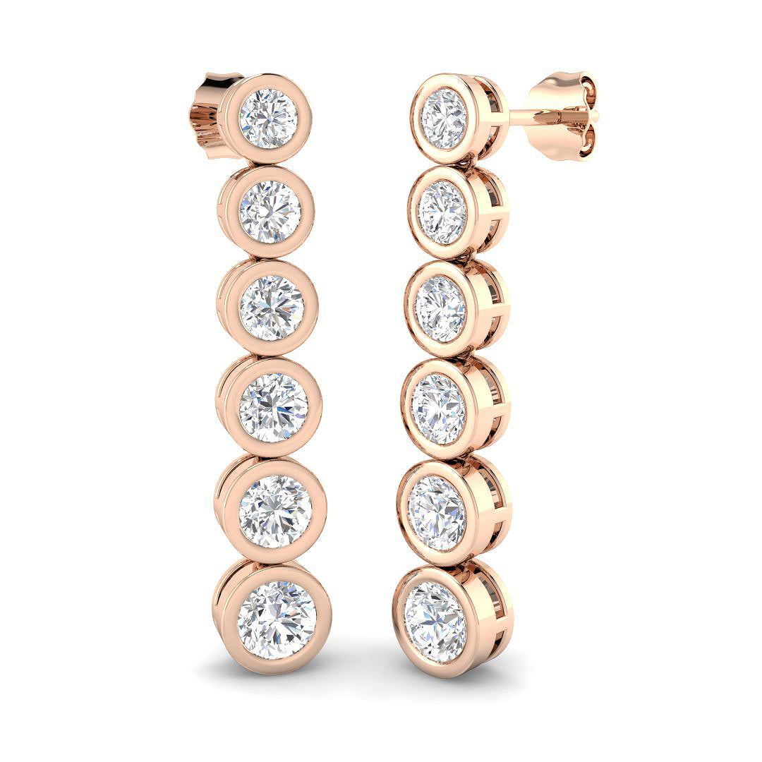 SE6587 — Earrings - 9k Rose Gold