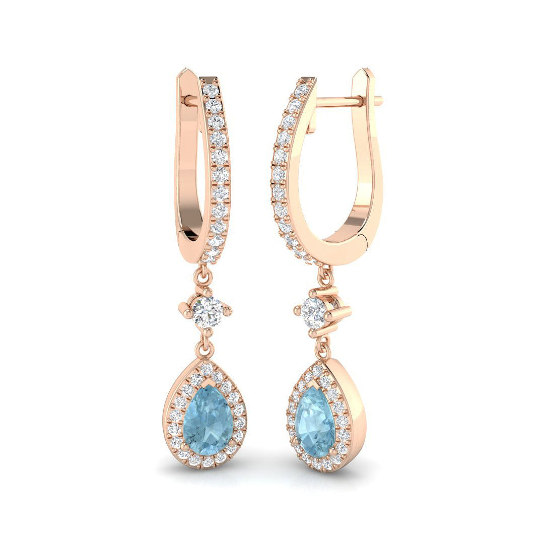 SE6590 — Earrings - 9k Rose Gold