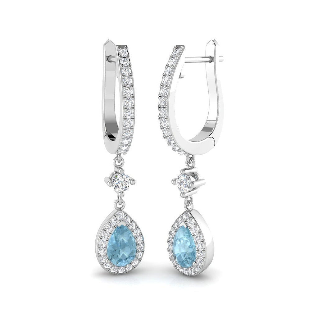 SE6590 — Earrings - 9k White Gold