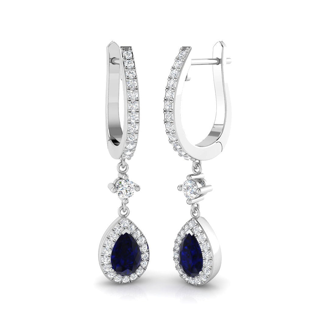 SE6590 — Earrings - 18k White Gold