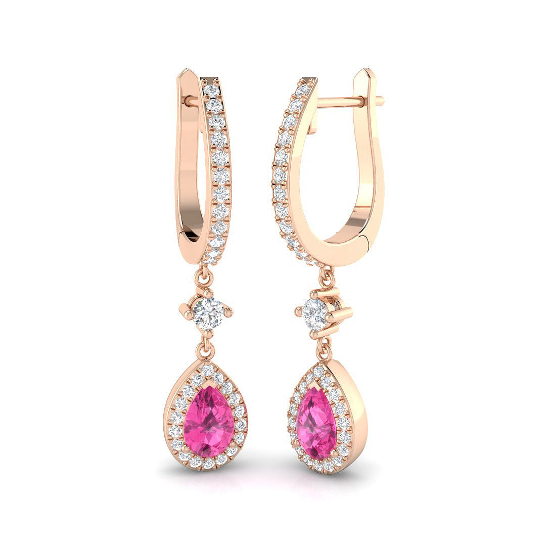 SE6590 — Earrings - 9k Rose Gold