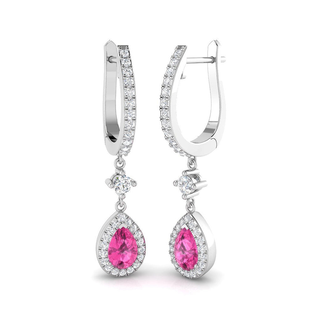 SE6590 — Earrings - 9k White Gold