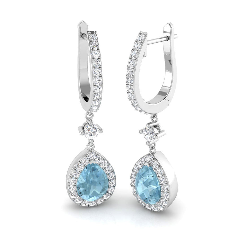 SE6591 — Earrings - 9k White Gold